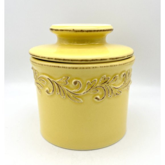 L. Tremain Other - Butter Bell - The Original Butter Bell Crock by L. Tremain Yellow French Ceramic